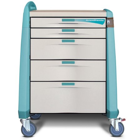 Capsa Solutions Procedure Cart Avalo Series Steel Frame - Each - AM-AN-INT-KEY-GR-EA