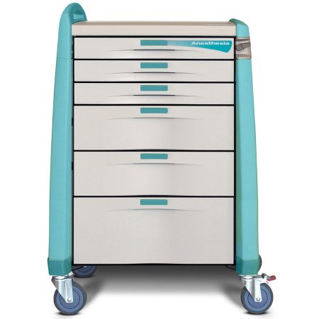 Capsa Solutions Procedure Cart Avalo Series Steel Frame - Each - AM-AN-STD-ELOK-G-EA