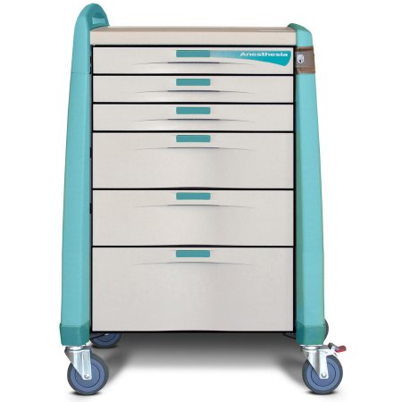 Capsa Solutions Procedure Cart Avalo Series Steel Frame - Each - AM-AN-STD-ALOK-G-EA