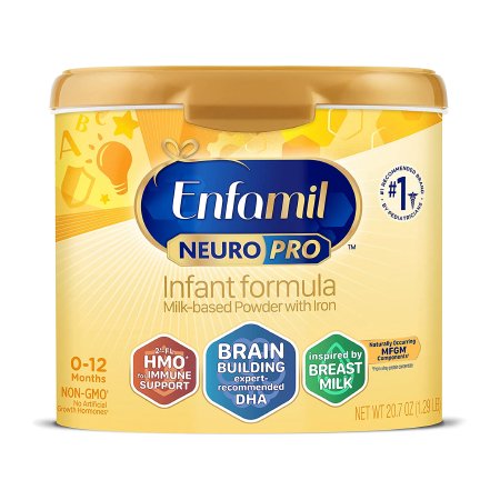 Mead Johnson Infant Formula Enfamil NeuroPro™ 20.7 oz. Canister Powder Iron - Case of 6 - 185301-CS