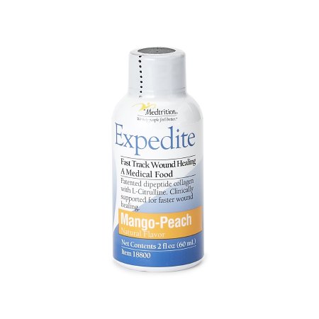 Medtrition/National Nutrition Oral Supplement Expedite Peach Mango Flavor Liquid 2 oz. Bottle - Each - 18800-EA