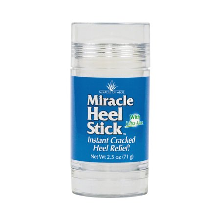 Winning Solutions Inc Foot Moisturizer Miracle Heel Stick™ 2.5 oz. Stick Peppermint Scent Solid - Case of 24 - 149-CS