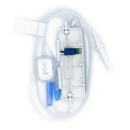 Intuvie LLC IV Pump Set Nimbus™ II EMS Pump Without Ports 1.2 Micron Filter 67 Inch Tubing Solution - Case of 20 - HS-004-CS