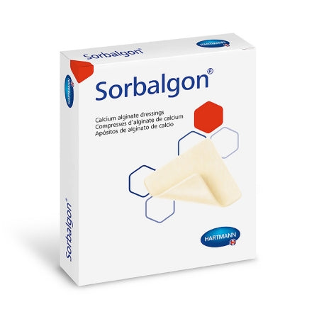Hartmann Alginate Dressing Sorbalgon® 4 X 8 Inch Rectangle - Box of 5 - 49230001-BX