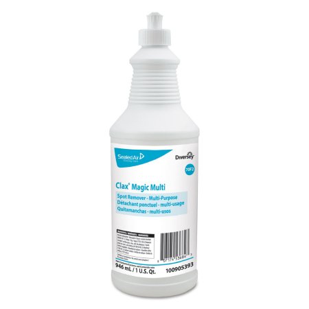 Diversey Laundry Stain Remover Clax® Magic Multi 32 oz. Squeeze Bottle Liquid Surfactant Scent - Case of 6 - 100905393-CS