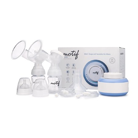 Motif Medical Double Electric Breast Pump Kit Twist - Case of 6 - AAA0018-CS
