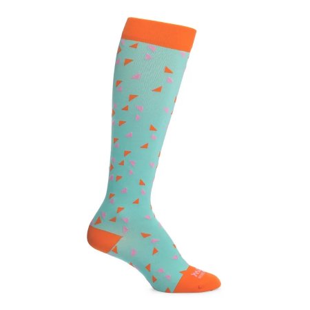 Motif Medical Maternity Compression Socks Motif Medical Knee High Large Green / Orange / Pink Closed Toe - Pair - AAB0001-03-PR
