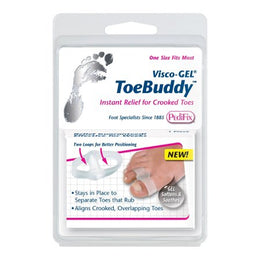 Pedifix Toe Spacer Visco-GEL® Toe Buddy One Size fits Most Pull-On Toe - Pack of 1 - P33-PK