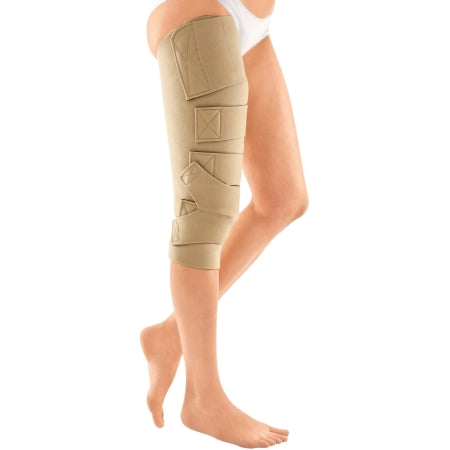 Mediusa Compression Wrap circaid® juxtafit® Essentials X-Large Tan Left Knee / Upper Leg - Each - CJF520L5-EA