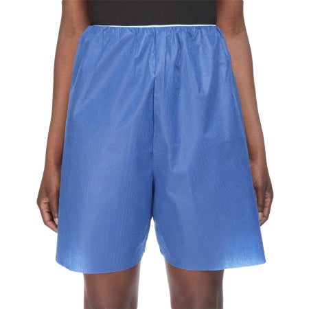 McKesson Exam Shorts McKesson Medium Blue SMS Adult Disposable - Bag of 25 - 16-1101-BG