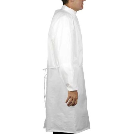 TrueCare Biomedix Cleanroom Gown 6X-Large White Sterile Not Rated Disposable - Case of 50 - TCBA40ST-6XL-CS