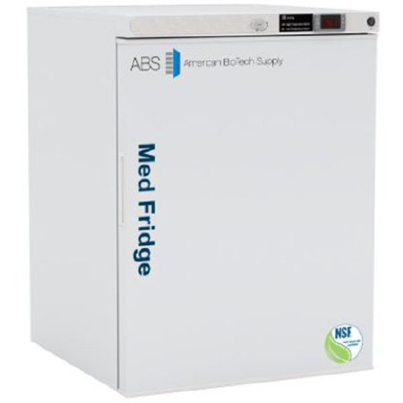 Horizon Scientific Inc Undercounter Refrigerator ABS® Pharmaceutical 5.2 ci.ft. 1 Swing Solid Door Cycle Defrost - Each - PH-ABT-NSF-UCFS-0504-EA