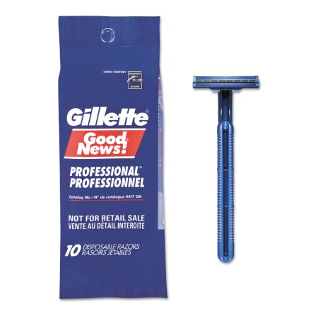 Procter & Gamble Razor Gillette® Good News Twin Blade Disposable - Case of 100 - 10047400110042-CS