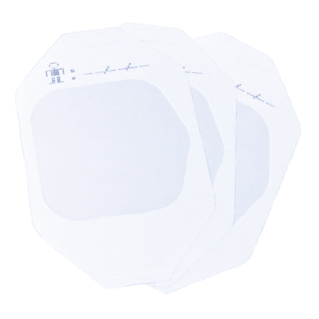MedSource International Transparent Film Dressing Site-Loc 4 X 4-3/4 Inch Frame Style Delivery Rectangle Sterile - Box of 50 - MS-11124-BX