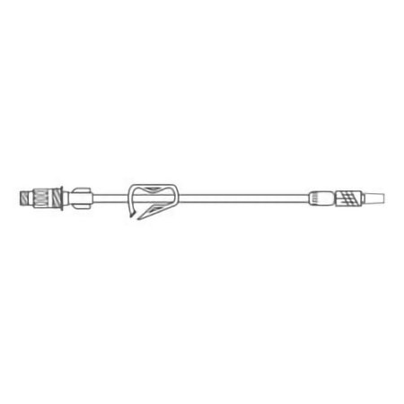 MedSource International IV Extension Set MedSource Needle-Free Port 6 Inch Tubing Without Filter Sterile - Case of 100 - MS-83091-CS