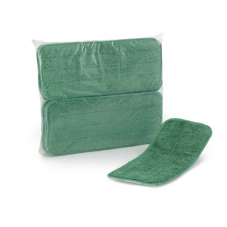 Wiper Central USA Wet Mop Pad Bound Edge Green Polyester / Polyamide Reusable - DZ/1 - M830013G-DZ