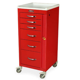 Harloff Treatment Cart M-Series Steel Red - Each - M3DS1830B06-EA