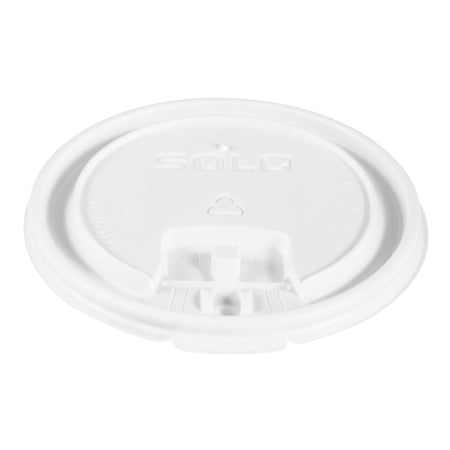 RJ Schinner Co Drinking Cup Lid Solo® Liftback â€™nâ€™ Lock Tab Lids Polystyrene, White, Liftback and Lock Tab - Case of 1000 - LB3161-00007-CS