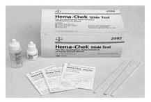 Siemens Cancer Screening Test Kit Hema-Chek® Fecal Occult Blood Test (FOBT) 100 Tests CLIA Waived - Case of 1200 - 10313436-CS