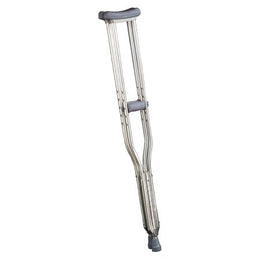 Cypress Underarm Crutches Cypress Aluminum Frame Youth 175 lbs. Weight Capacity Push Button Adjustment - Pair - 16-11527-PR