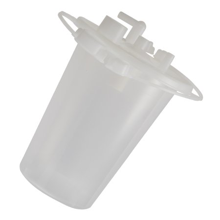 DeRoyal Suction Canister Liner SAFELINER® 1500 mL Pour Lid - Case of 100 - PHESL-1500B-CS