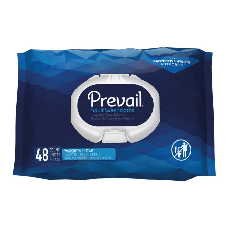 First Quality Personal Wipe Prevail® Soft Pack Water / Cetearyl Isononanoate / Ceteareth-20 / Cetearyl Alcohol Scented 48 Count - Pack of 1 - WW-715-PK