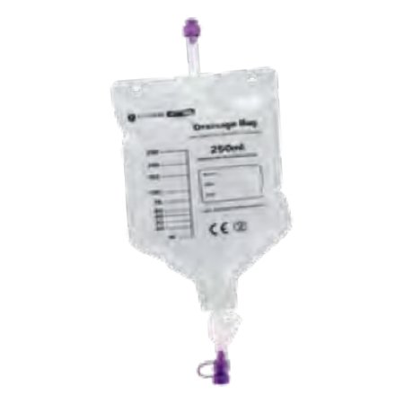 MED Alliance Group Inc Gastroentestinal Drainage Bag Enteral 250 mL Sterile Enfit Connector Barrier - Box of 50 - DBP-250-BX