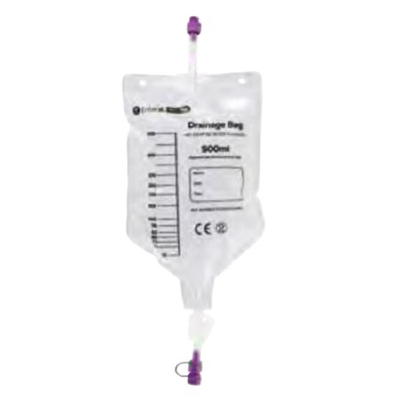 MED Alliance Group Inc Gastroentestinal Drainage Bag Enteral 500 mL Sterile Enfit Connector Barrier - Each - DBP-500-EA
