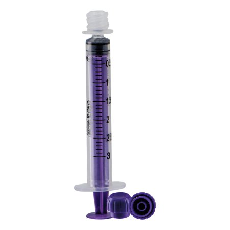 MED Alliance Group Inc Enteral / Oral Syringe ISOSAF™ LowDose Enfit Tip Without Safety - Box of 100 - ELDISO-PFC-3-BX