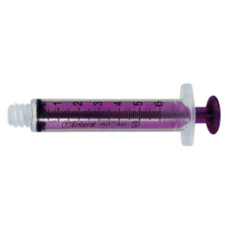 MED Alliance Group Inc Enteral / Oral Syringe ISOSAF™ Low Dose Single O Enfit Tip Without Safety - Box of 100 - SELDISO-PFC-6-BX
