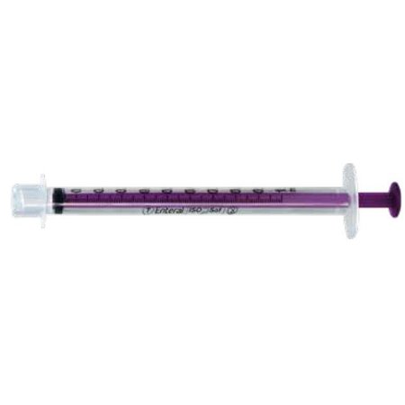 MED Alliance Group Inc Enteral / Oral Syringe ISOSAF™ Low Dose Single O Enfit Tip Without Safety - Box of 100 - SELDISO-PFC-1-BX