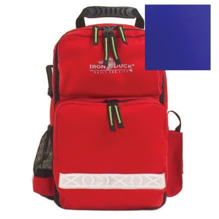 Fleming Industries Low Profile Trauma Bag Iron Duck® Royal Blue Impervious Universal Precautions (UP) Fabric 8 X 11-1/2 X 16 Inch - Each - 39995-RBUP-EA