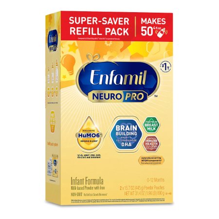 Mead Johnson Infant Formula Enfamil NeuroPro™ 15.7 oz. Box Powder Iron - Case of 2 - 185303-CS