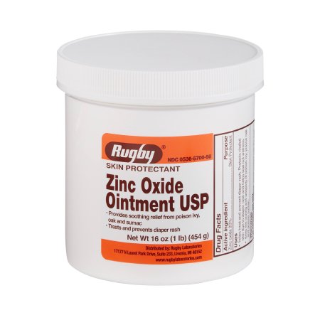 Major Pharmaceuticals Skin Protectant Rugby® 16 oz. Jar Ointment - Each - 00536131698-EA