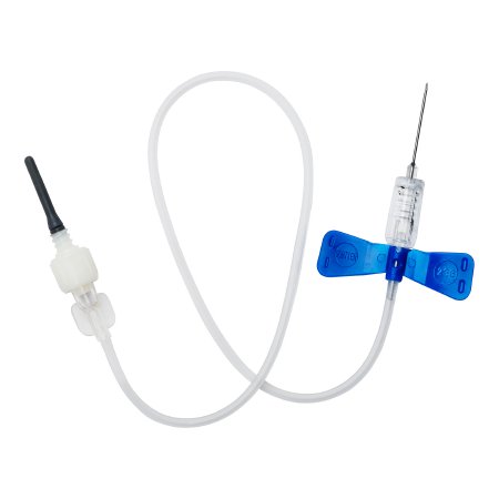 Myco Medical Supplies RELI® Gemtier® Blood Collection Set 23 Gauge 3/4 Inch Needle Length Safety Needle 11-4/5 Inch Tubing Sterile - Case of 900 - GSBCS23G-12-CS