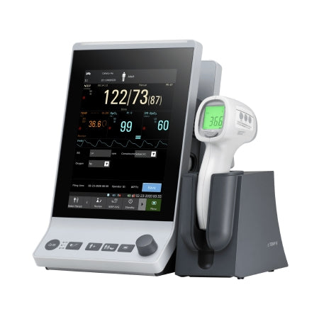 EdanUSA & MDPro Vital Signs Monitor MDpro Continuous Monitoring / Spot Check Vitial Signs NIBP, SpO2, Temperature AC / Battery Operated - Each - MDPRO2500_NST-EA