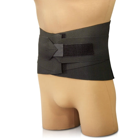 New York Orthopedic Back Support NYOrtho DCSO 2X-Large Hook and Loop Closure 42 to 46 Inch Waist Circumference 10 Inch Back Height to 6 Inch Front Height Adult - Each - 5500BK-2XL-EA