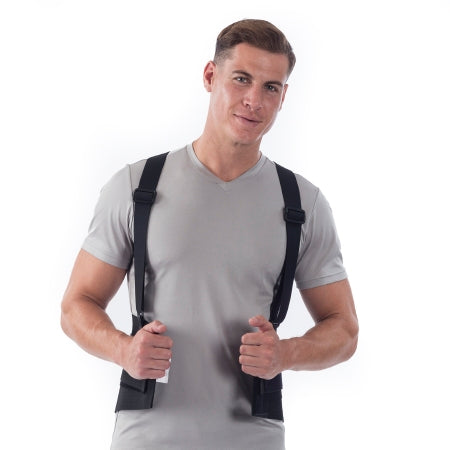 New York Orthopedic Occupational Back Support NYOrtho Deluxe Ventilated 3X-Large Hook and Loop Closure 46 to 50 Inch Waist Circumference 9 Inch Back Height to 6 Inch Front Height Adult - Each - 7505-3XL-EA