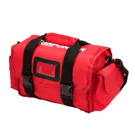 Acme United First Responder Bag First Aid Only® Red 7-1/2 X 8-3/4 X 16 Inch - Case of 25 - 520-FR/BAG-FAO-CS