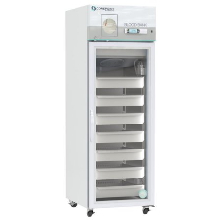Horizon Scientific Inc High Performance Refrigerator Corepoint™ Scientific Blood Bank 23 cu.ft. 1 Glass Swing Door Cycle Defrost - Each - NSBR231WSGCR/0-EA