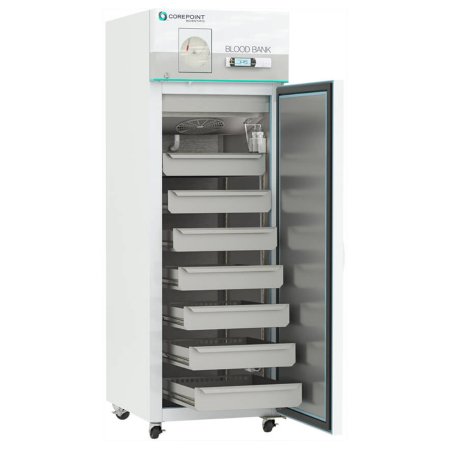Horizon Scientific Inc Refrigerator Corepoint™ Scientific Blood Bank 23 cu.ft. 1 Glass Swing Door Cycle Defrost - Each - NSBR231WSWCR/0-EA