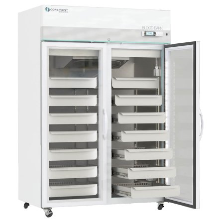 Horizon Scientific Inc High Performance Refrigerator Corepoint™ Scientific Blood Bank 49 cu.ft. 2 Glass Swing Doors Cycle Defrost - Each - NSBR492WSG/0-EA