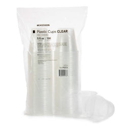 Cypress Drinking Cup Cypress 5 oz. Clear Polypropylene Disposable - Case of 20 - MCK100005-CS