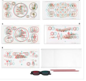 Bernell/Vision Training Products Eye Chart Kit Variable Tranaglyph™600 Series - KT/1 - BC600K-KT