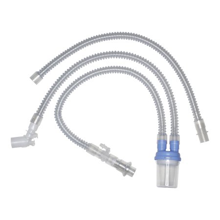 Sunset Healthcare Sunset Healthcare Solutions Ventilator Circuit Corrugated Tube 24 Inch Tube Single Limb Pediatric Without Breathing Bag Single Patient Use - Each - VC1004P-EA