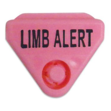 Precision Dynamics ID Wrist Band Clasp In-A-Snap® Alert Bands® Alert Clasp LImb Alert - Pack of 250 - WBCLASP-BLA7-PK
