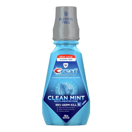 Procter & Gamble Mouthwash Crest® Pro-Health® 500 mL Clean Mint Flavor - Each - 00037000981800-EA