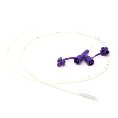 Vesco Medical Nasogastric Feeding Tube with ENFit® Connector 12 Fr. 55 Inch Tube Polyurethane Sterile - Case of 10 - VED-24012SW-CS