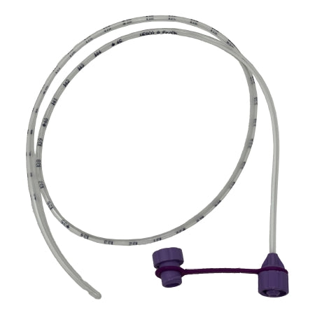 Vesco Medical Pediatric Nasogastric Feeding Tube with ENFit® Connector 4 Fr. 24 Inch Tube Polyurethane Sterile - Case of 40 - VED-86004EO-CS