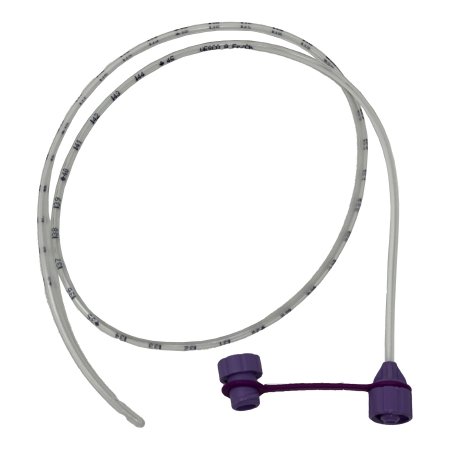 Vesco Medical Pediatric Nasogastric Feeding Tube with ENFit® Connector 4 Fr. 24 Inch Tube Polyurethane Sterile - Each - VED-86004EO-EA